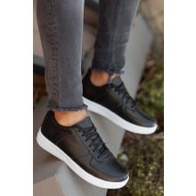 Muggo Mgpogba Siyah Beyaz Unisex Spor Ayakkabı