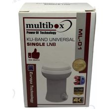 Multibox Mb Tekli ( Single) Lnb Gold, 4K Full Hd Tekli Lnb Çıkışlı Tüm Tv Ve Çanak Anten İle Uyumlu