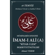 Müminlerin Efendisi İmam-ı Ali-Beşeri Üstünlükleri-Ahmet Verde