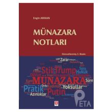 Münazara Notları - Engin Arıkan