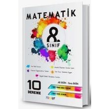 Mürekkep Yayınları 8. Sınıf Matematik 10 Deneme