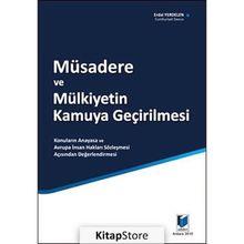 Müsadere ve Mülkiyetin Kamuya Geçirilmesi-Erdal Yerdelen