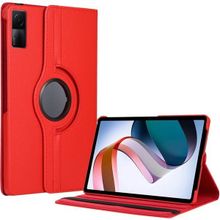 Musal Xiaomi Redmi Pad Dönen Standlı 360 Kırmızı Tablet Kılıf