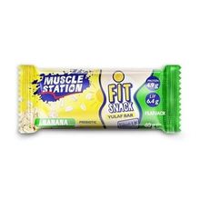 Muscle Station 40 gr Banana Fit Snack Yulaf Bar