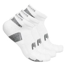MuscleCloth 3'lü Beyaz Stay Fresh Çorap