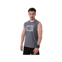 MuscleCloth Tactical Füme Erkek Kolsuz T-Shirt