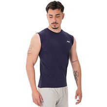MuscleCloth Training İndigo Erkek Kolsuz T-Shirt