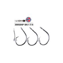 Mustad 39950 NPBN 10-0 Siyah 3'lü Olta İğnesi
