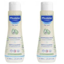 Mustela Gentle Shampoo Papatya Özlü 200 Ml 2 Adet