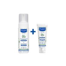 Mustela Saç Pullanmalarına Karşı Cradle Cap 40 ml Krem + 150 ml Şampuan