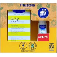 Mustela SPF 50+ 100 ml Very High Protection Sun Lotion + 50 ml Hydra Bebe Losyonu