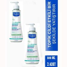 Mustela Stelatopia Pompalı Şişe 2x300 ml Lipit Yenileyici Krem