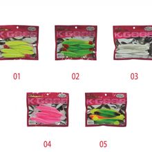 Mutant 3536 Nikko Soft 11.5 cm Levrek Silikonu 5'li Paket Suni Yem