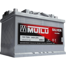 Mutlu 12 Volt 72 Amper Akü