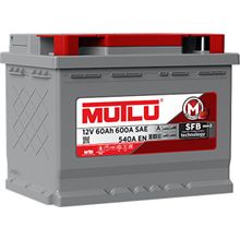 Mutlu 2024 12 V 60 Ah 540A SFB Akü