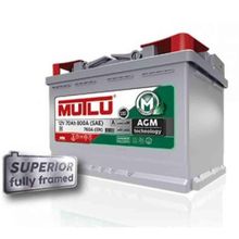 Mutlu Start Stop Agm 12V 60Ah 680CCA Akü