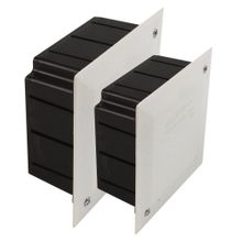 Mutlusan 10x10 cm Siyah Kare Buat