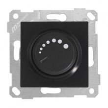 Mutlusan Rita Mekanizmalı 600W Siyah Tuş Rl Işıklı Dimmer