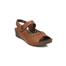 Muya 31130 Z Terra Casual Günlük Taba Kadın Sandalet