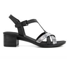 Muya 32002-001 Demy Siyah Anatomik Taban Kadın Sandalet