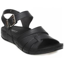 Muya 33218Z Rhoas Siyah Günlük Kadın Sandalet