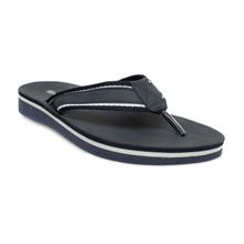 Muya 33405 Faux Lacivert Parmak Arası Erkek Terlik