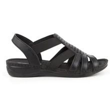 Muya Amanda 31143-001 Siyah Anatomik Taban Kadın Sandalet
