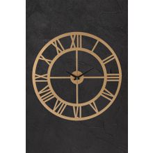 Muyika MYK1230 Romental Metal Eskitme 50x50 cm Duvar Saati