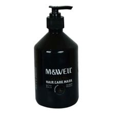 M&Well Pompalı 500 ml Profesyonel Keratin Vitamin ve Bitki Özlü Saç Bakım Maskesi