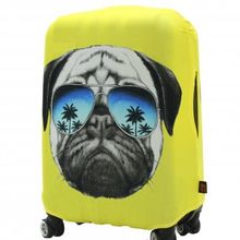 My Saraciye 28 Pug Köpek Valiz Bavul Kılıfı