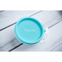 Mycey Kapaklı Yeşil Mama Tabağı