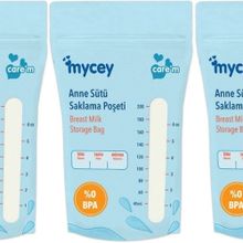 Mycey Tekli 3x25'li Paket Anne Sütü Süt Saklama Poşeti