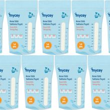 Mycey Tekli 9x25'li Paket Anne Sütü Süt Saklama Poşeti