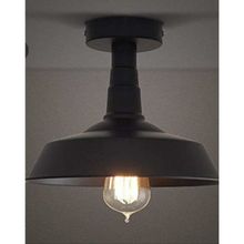 Mylights 30 cm Retro Rustik Tavan Avize Metal Sarkıt