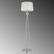 Mylights Modern Krom Gövde Beyaz Başlık Köşe Lambası Lambader