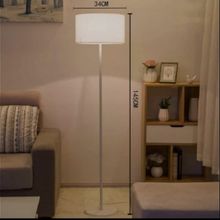 Mylights Modern Spor Yerden Aydınlatma Beyaz Köşe Lambası Lambader