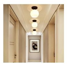 Mylights Opal Beyaz Cam Modern Spor Tekli Tavan Avize
