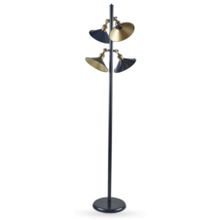 Mylights Retro Mafsalı Dörtlü Hareketli Köşe Lambası Lambader
