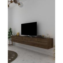 Myniture Home & Living S6202-2 Ceviz Duvara Monte Tv Sehpası