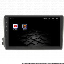 Myway Ssangyong Actyon Kyton Korando 8 GB Ram 128 GB HDD Android Multimedya Carplay Navigasyon Ekran