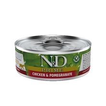 N & D Prime Tahılsız Tavuk ve Narlı Yetişkin 80 gr Kedi Konservesi