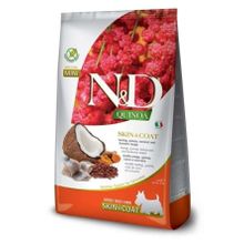 N & D Quinoa Skin&Coat Mini Ringa Kinoa Aromalı Deri Tüy Sağlığı Küçük Irk 2,5 kg Köpek Maması