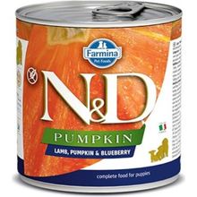 N & D Tahılsız Balkabaklı Kuzu Etli Yavru 285 gr Köpek Konservesi