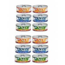 N & D Tahılsız Kuzulu ve Yaban Mersinli 80 gr 12 Adet Yaş Yetişkin Kedi Maması