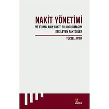Nakit Yönetimi ve Firmaların Nakit Bulundurmasını Etkileyen Faktörler - Yüksel Aydın