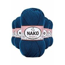 Nako 10328 Pırlanta Amigurumi 5 Adet Petrol Mavi El Örgü İpi Yünü