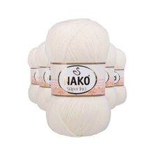 Nako 300 5 Adet 100 gr Ekru Süper İnci El Örgü İpi