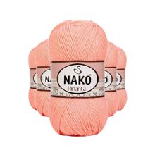 Nako 3148 5 Adet Somon Pırlanta Amigurumi El Örgü İpi Yünü