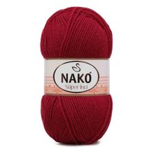 Nako 3630 Vişne Çürüğü Süper İnci 100 gr El Örgü İpi