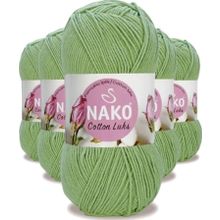 Nako 97578 Çağla 5 Adet Cotton Lüks Yelek Tunik Kazak Bluz Hırka İpi Yünü